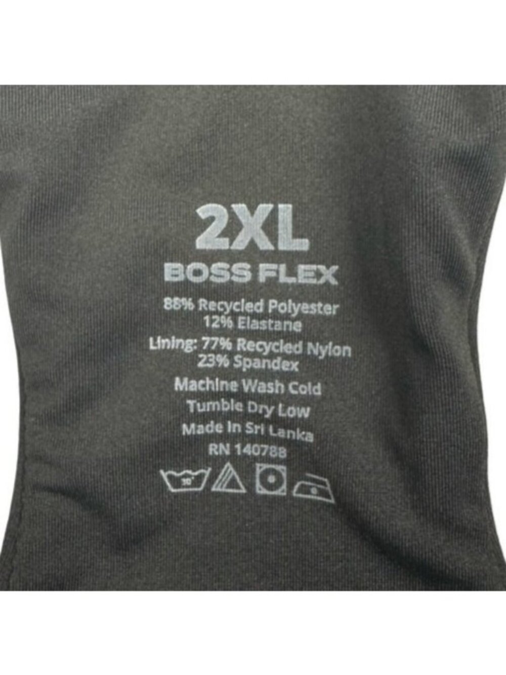 NEW Woxer Boss Flex Womens Sports Bra Activewear Top Black • Size 2XL • Lot of 4 - Picture 4 of 4